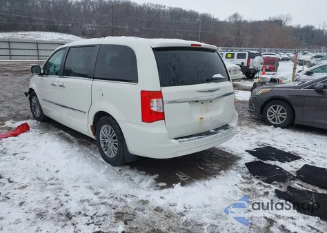 2013 Chrysler Town & Country Touring-L z USA, uszkodzony, nr VIN 2C4RC1CG0DR510938